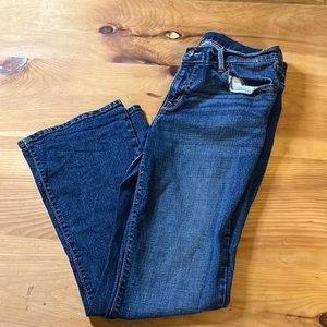 Old Navy mid rise straight leg jeans